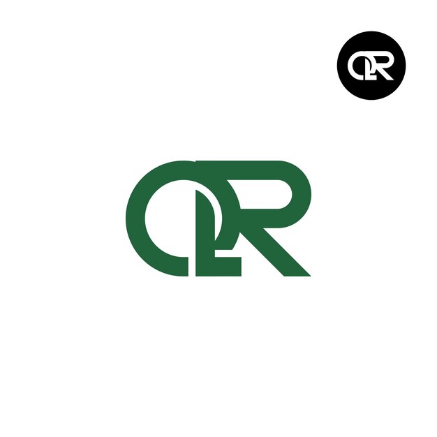 Letter QR Monogram Logo Design