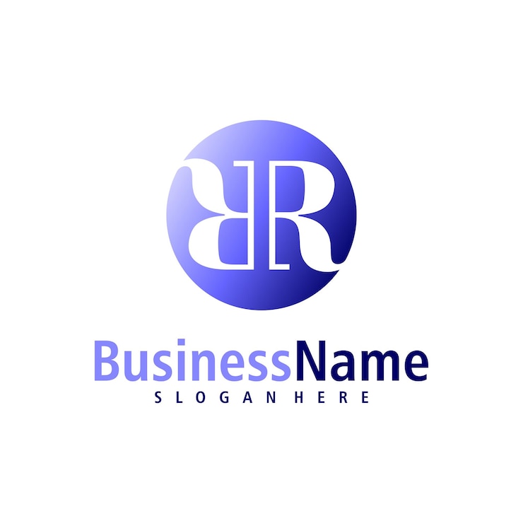 Vector letter r logo design vector creative initial r logo concepts template