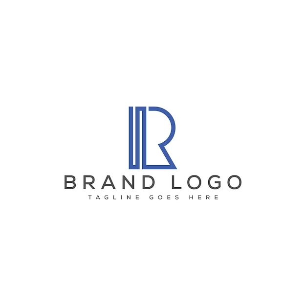 Letter R logo design vector template design for brand