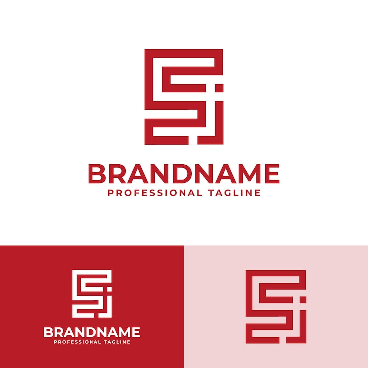 Vector letter sj modern logo suitable for business with sj or js initials