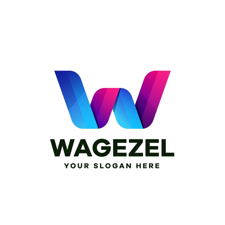 Letter W Gradient Logo Modern
