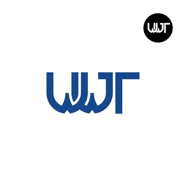 Letter WWT Monogram Logo Design