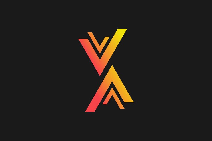 Vector letter x logo design with for initial your business
