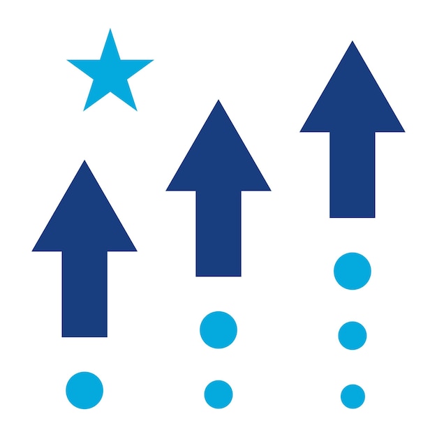 level up icon vector image can be used for game design
