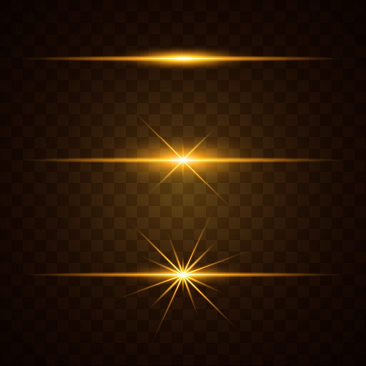 Vector light effect set