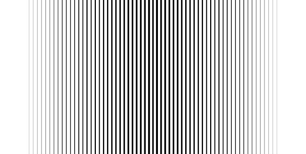 Line gradient pattern halftone or linear thick to thin stripes horizontal texture geometric graphic