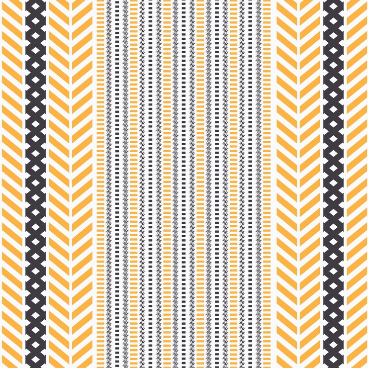 Lineal colorful geometric seamless pattern