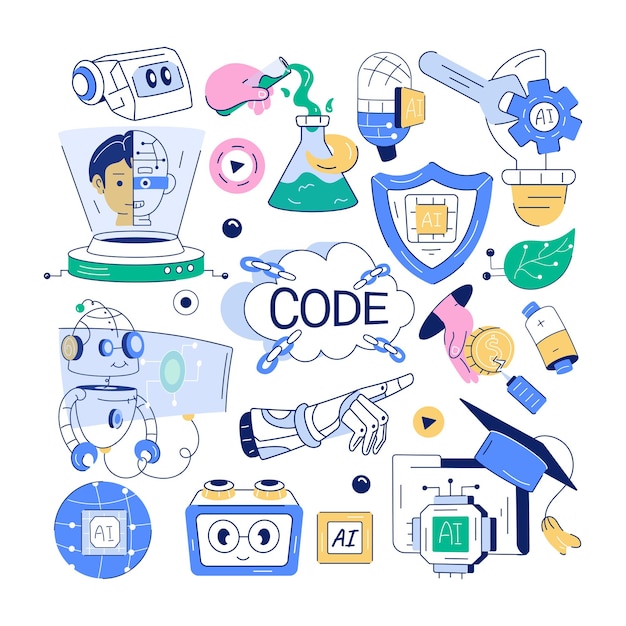 Linear Style Web Programming Icon