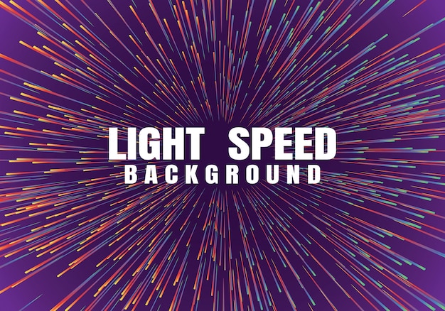 Lines composed of glowing backgrounds