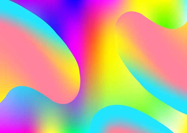 liquid fluid background with dynamic elements and shapes