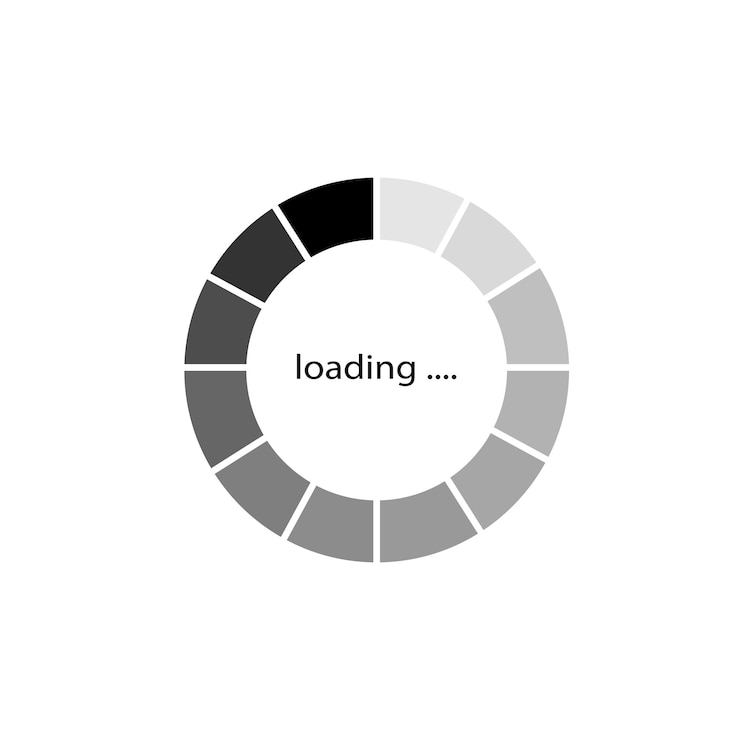 Vector loading icon