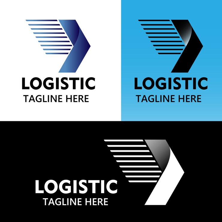 Logistic logo transportation