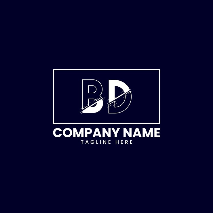 Vector logo bisnis minimalis