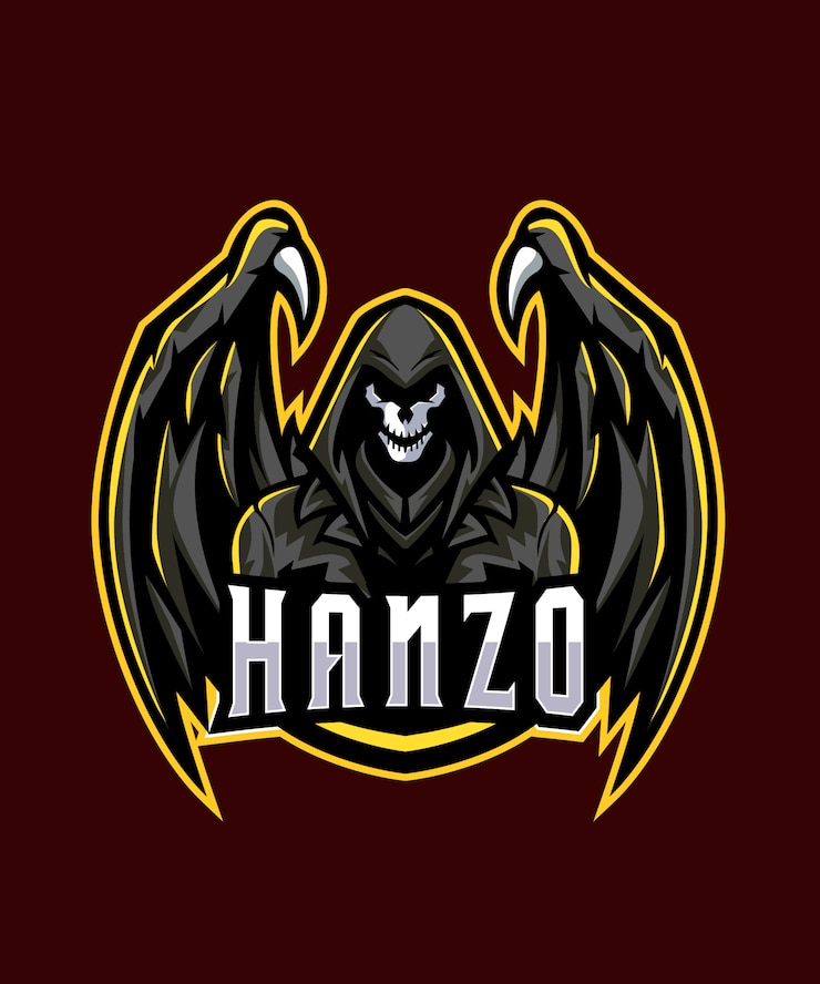 Vector logo dark devil esports