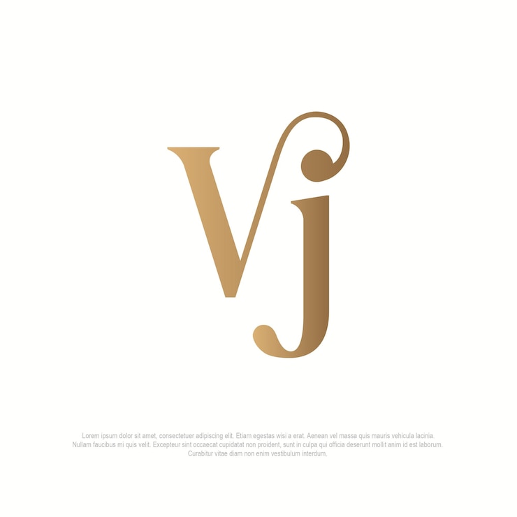 Logo elegan VJ