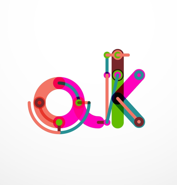 Vector logo huruf vektor