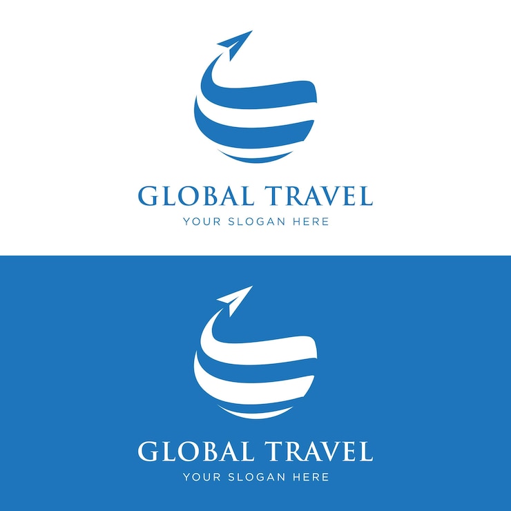 Logo summer travel agency holiday airlines creativelogo for business airline ticket agents holidays and companies
