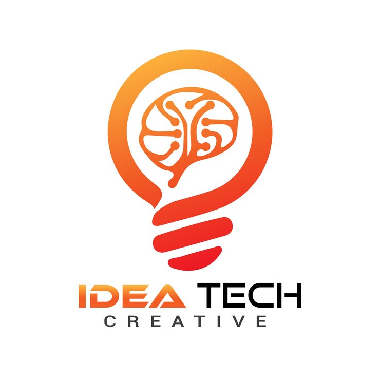 Vector logo teknologi digital modern kreatif, inisial logo monogram