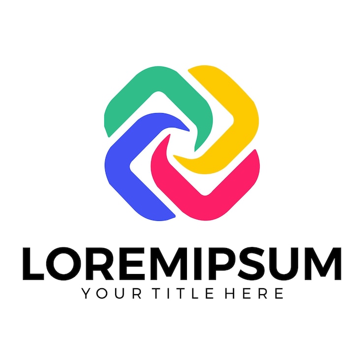 Logo untuk solusi rumah properti yang merupakan solusi rumah