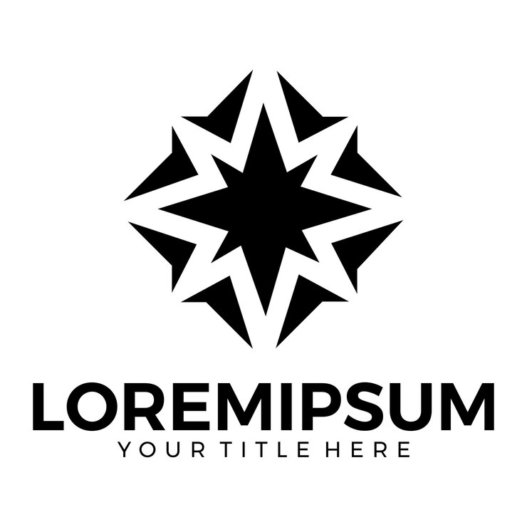 Logo untuk solusi rumah properti yang merupakan solusi rumah