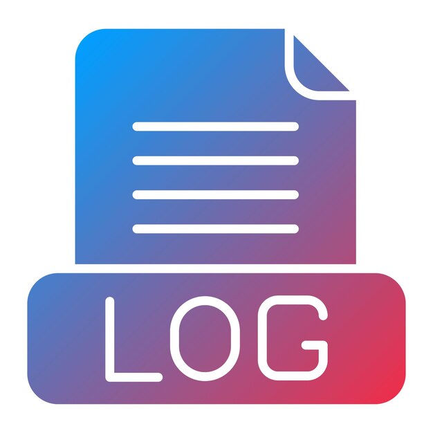 logs icon vector image can be used for computer programming