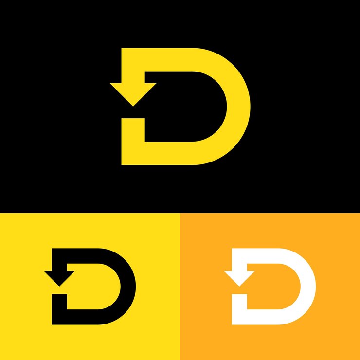 Vector loop d logo