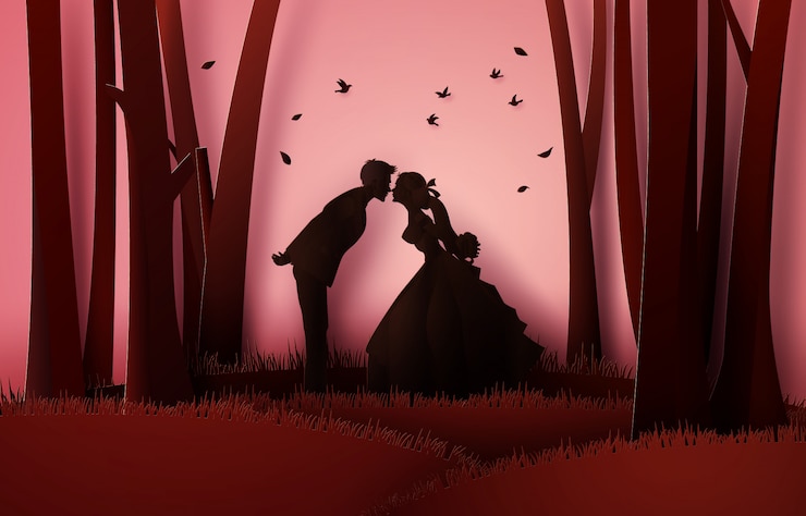 Vector love and valentine's day