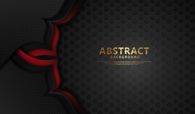 Luxury abstract background with lines effect Realistic halftone dots on textured