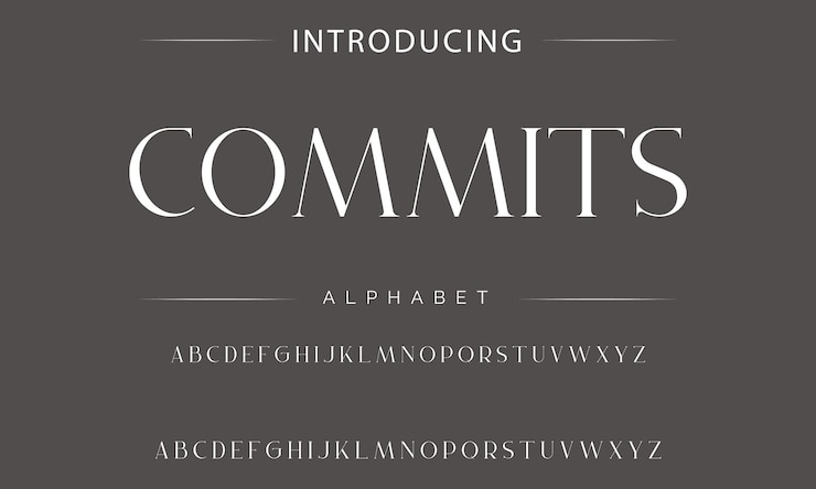 Luxury alphabet letters font Typography elegant wedding classic lettering serif fonts decorative