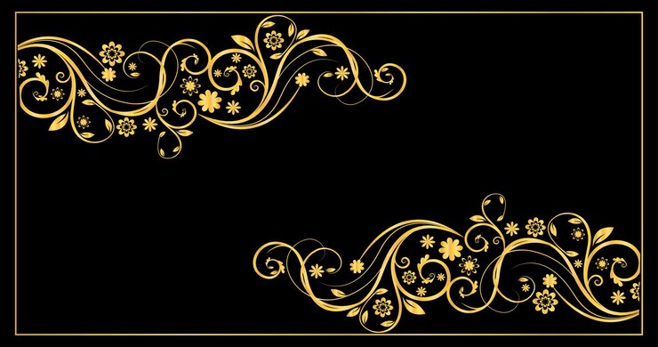 luxury background black and gold