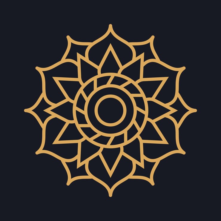 Luxury background vector mandala vector in illustration premium vector Premium Vector