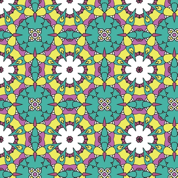 Luxury ornament pattern background vector seamless pattern design
