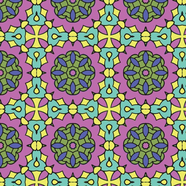 Luxury ornament pattern background vector seamless pattern design