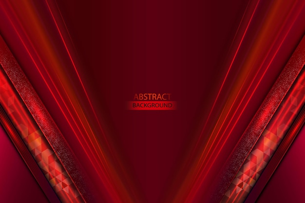 Luxury Red Abstract Background Vector Illustration