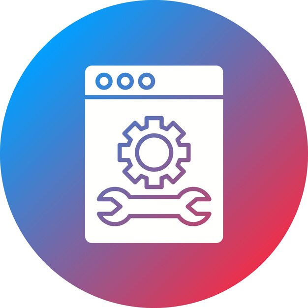 maintenance icon vector image can be used for no code