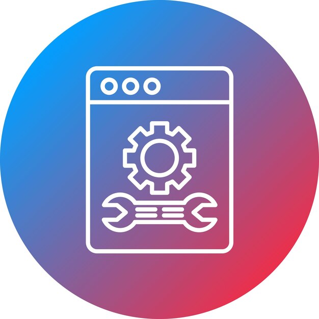 maintenance icon vector image can be used for no code