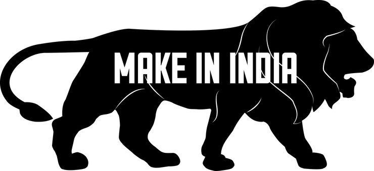 Make in India Vector icon Make in India lion symbol lion symbol