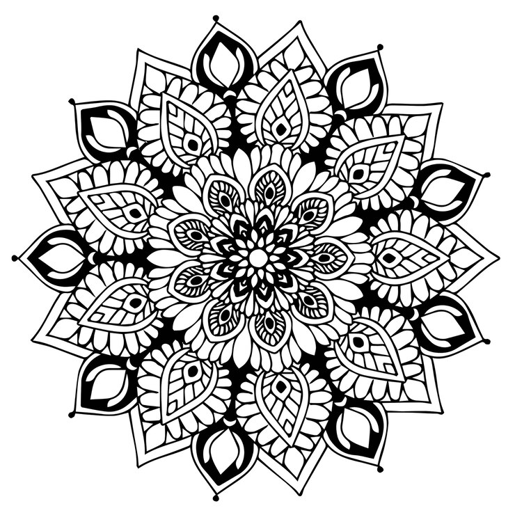 Vector mandala
