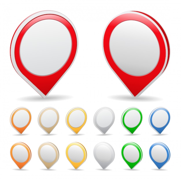 map markers