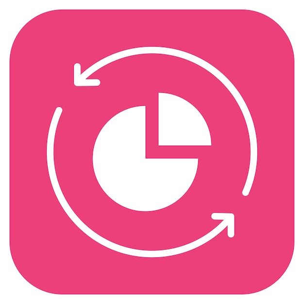 market size icon vector image can be used for market research
