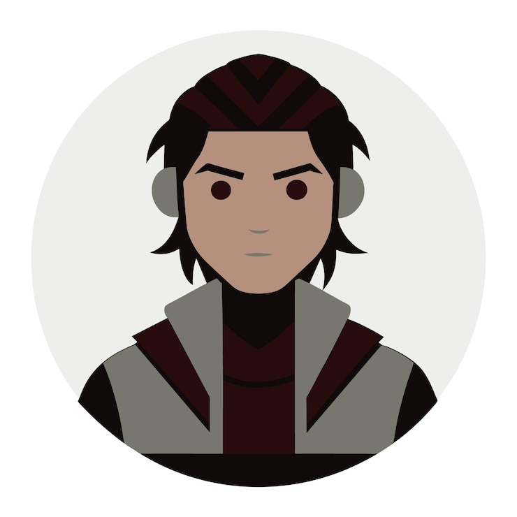 Vector mathematics circle icon for education