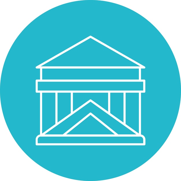 Matsumoto Castle Vector Illustration Style
