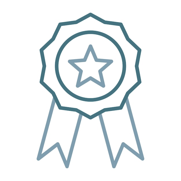 Medal Flat Illustration