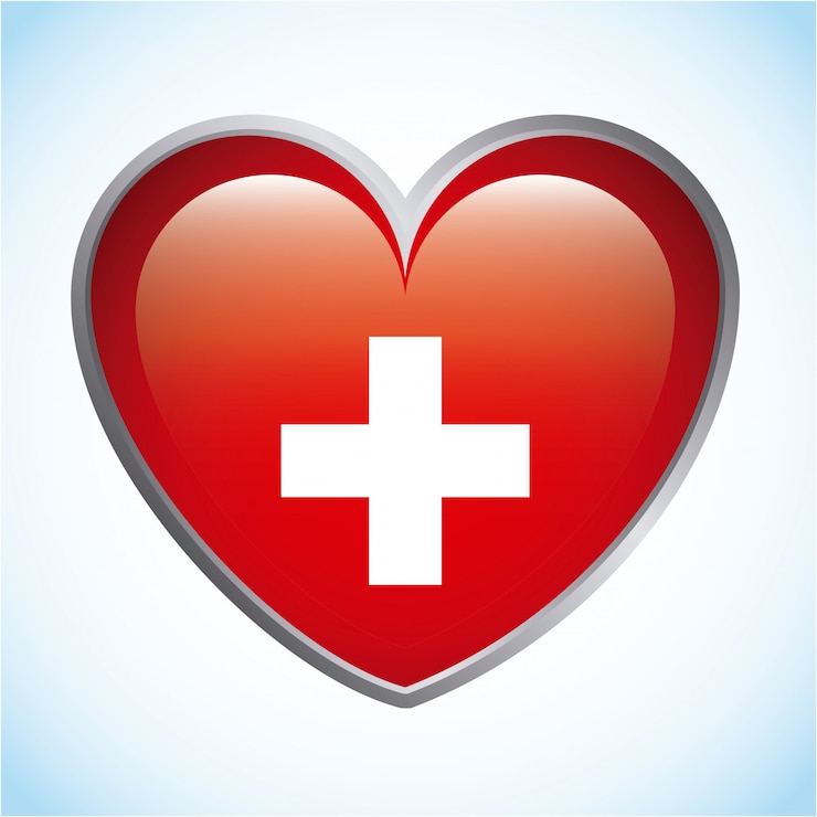 Vector medical design over white background vector illustration