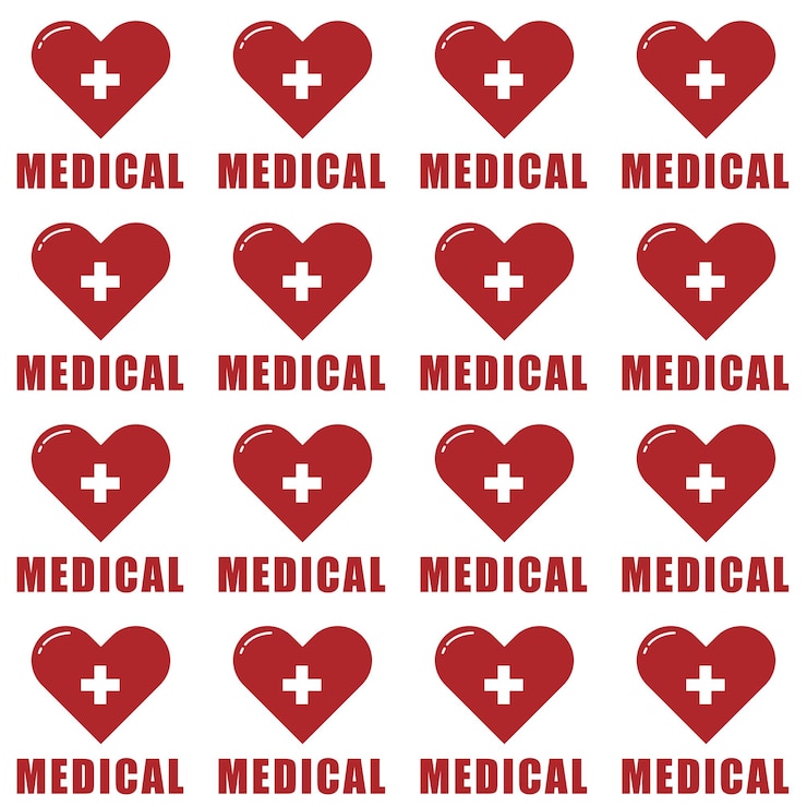 Vector medical pattern 3