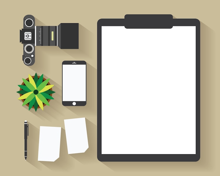 Vector meja kerja