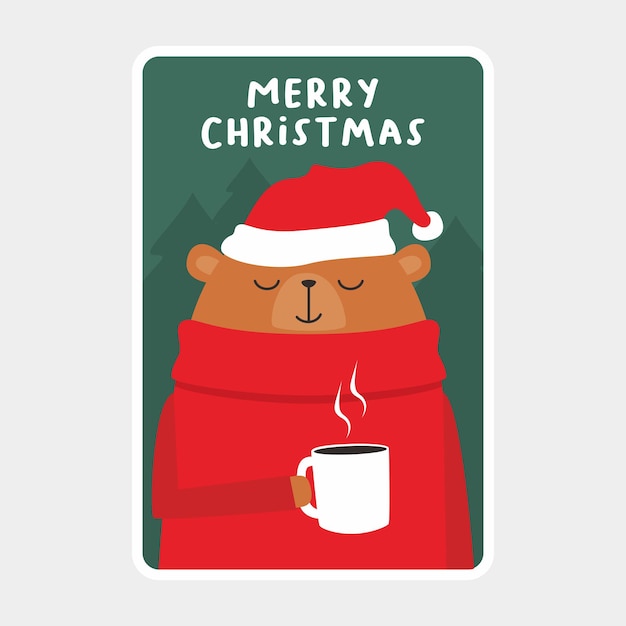 Merry Christmas Bear