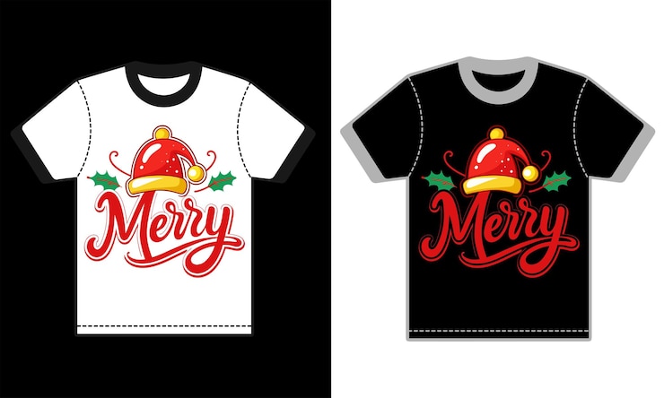 Vector merry christmas design