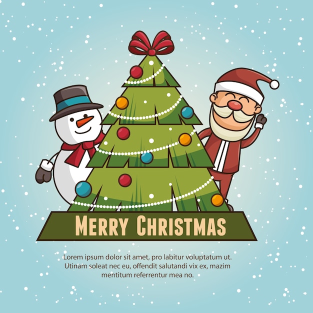 merry christmas isolated 
