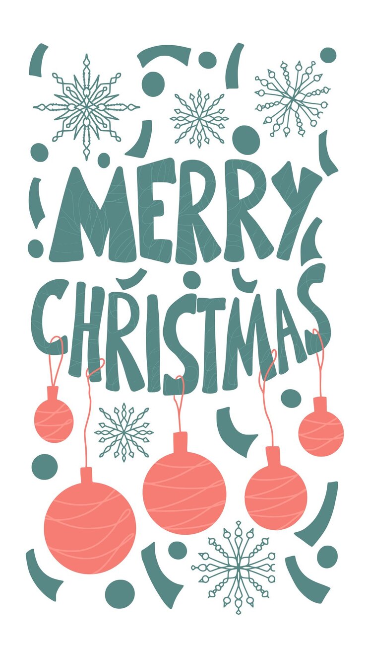 Merry Christmas Story post with hand drawn text